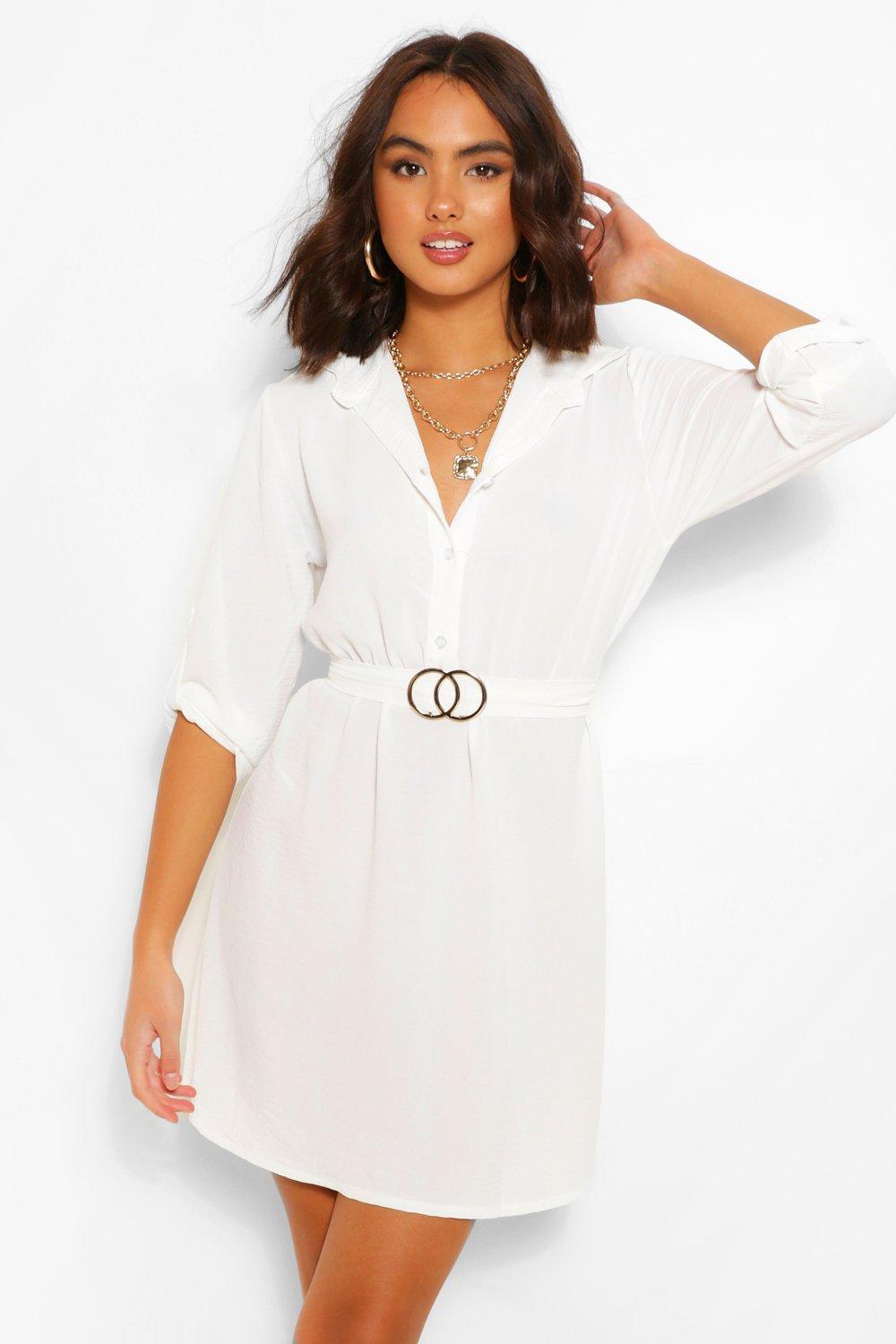 white shirt dresses for women